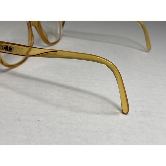 CHRISTIAN DIOR 2076 30 Gold/Brown Round Eyeglasses 53/17 Frames Only - Picture 4 of 11
